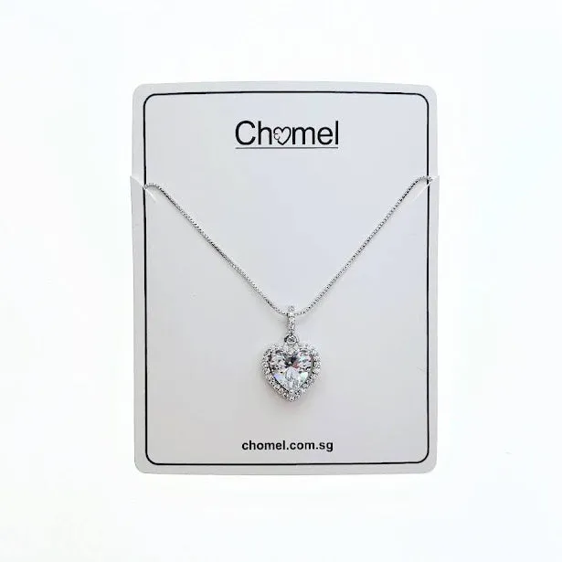 Heart Cubic Zirconia Necklace