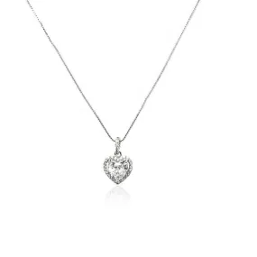 Heart Cubic Zirconia Necklace