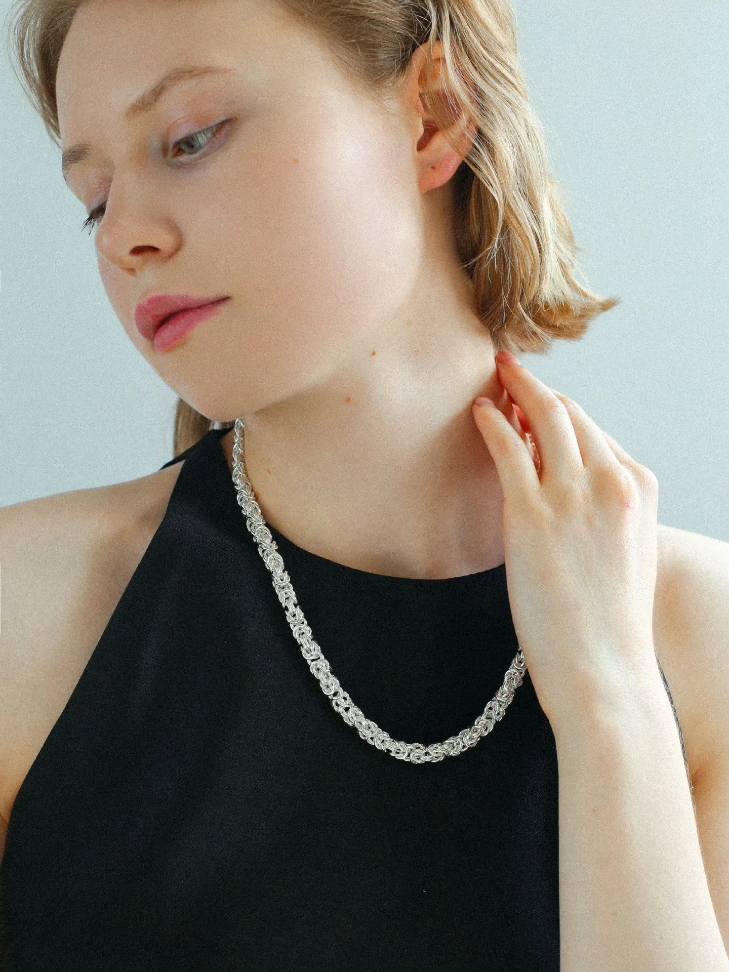 Hiphop Chunky Chain Necklace & Bracelet(Purchase Individually)