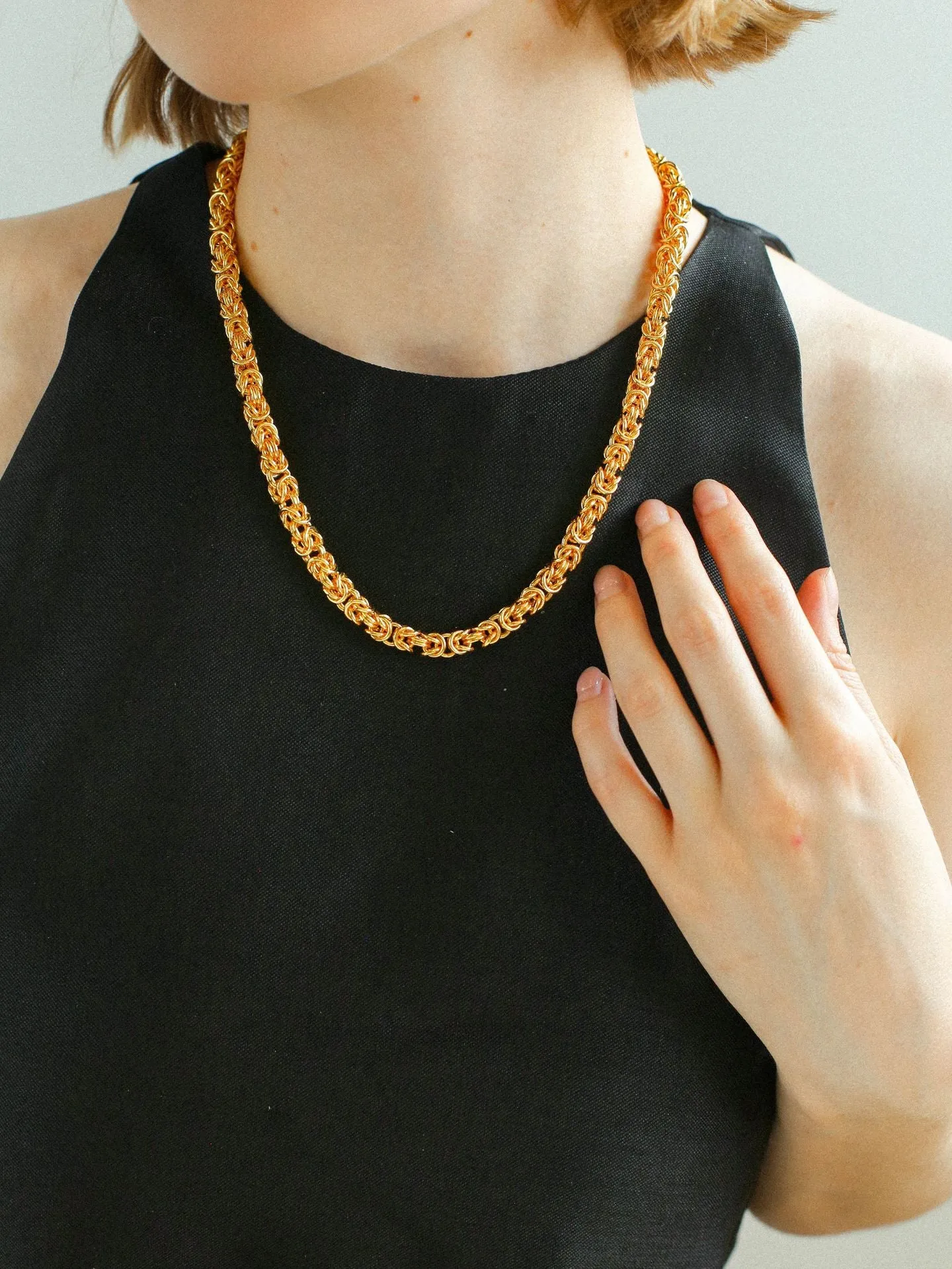 Hiphop Chunky Chain Necklace & Bracelet(Purchase Individually)