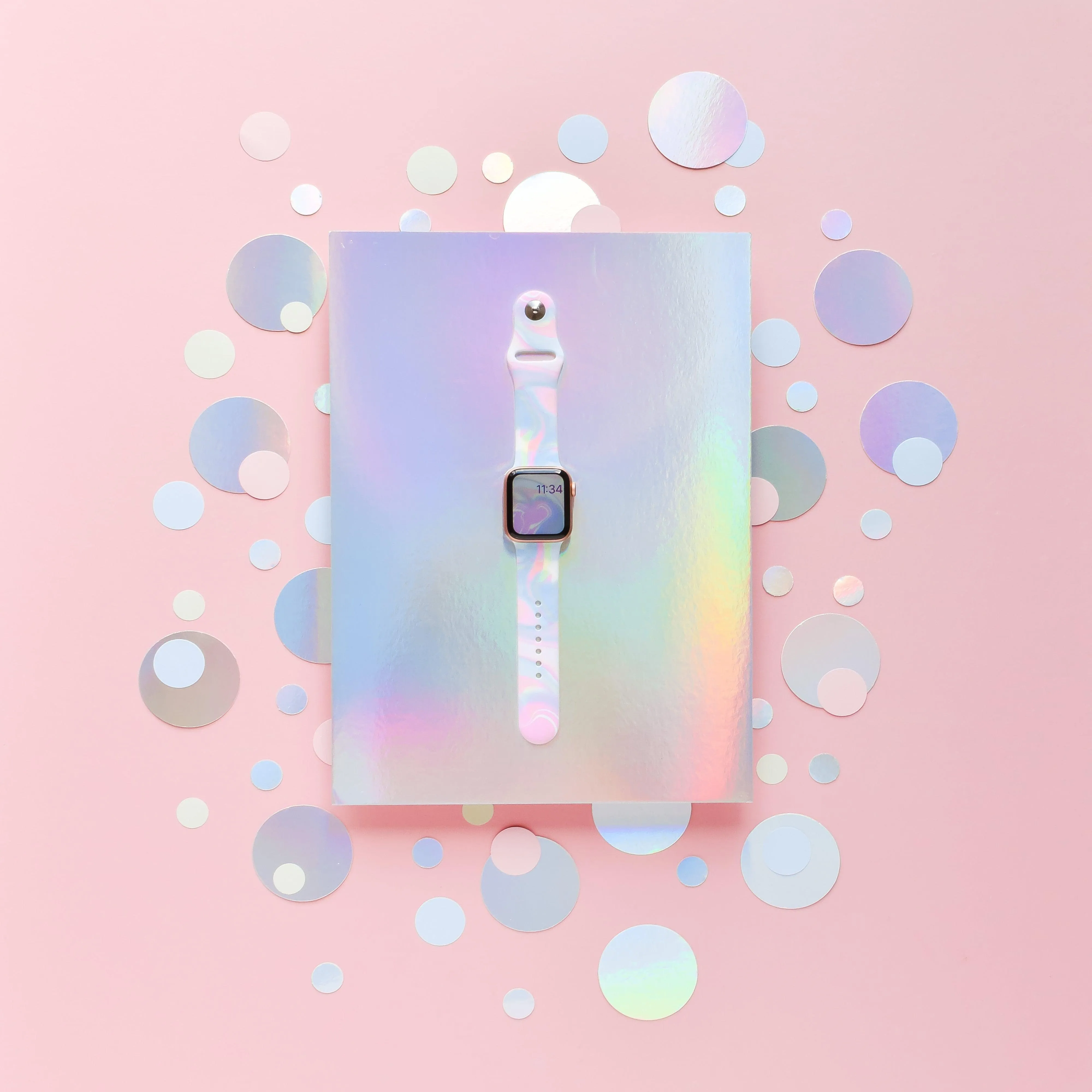 Holo Bubble Apple Watch Strap