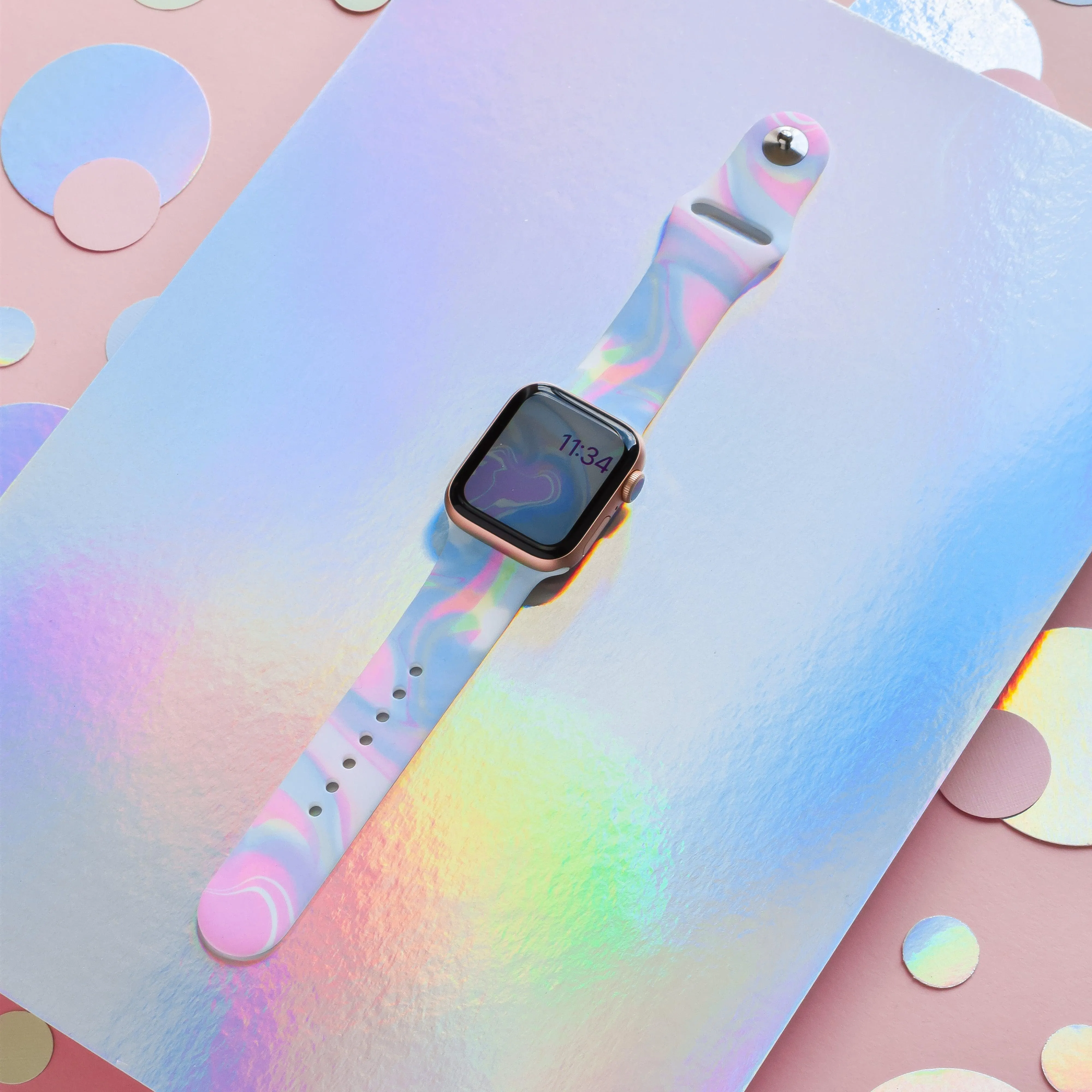 Holo Bubble Apple Watch Strap