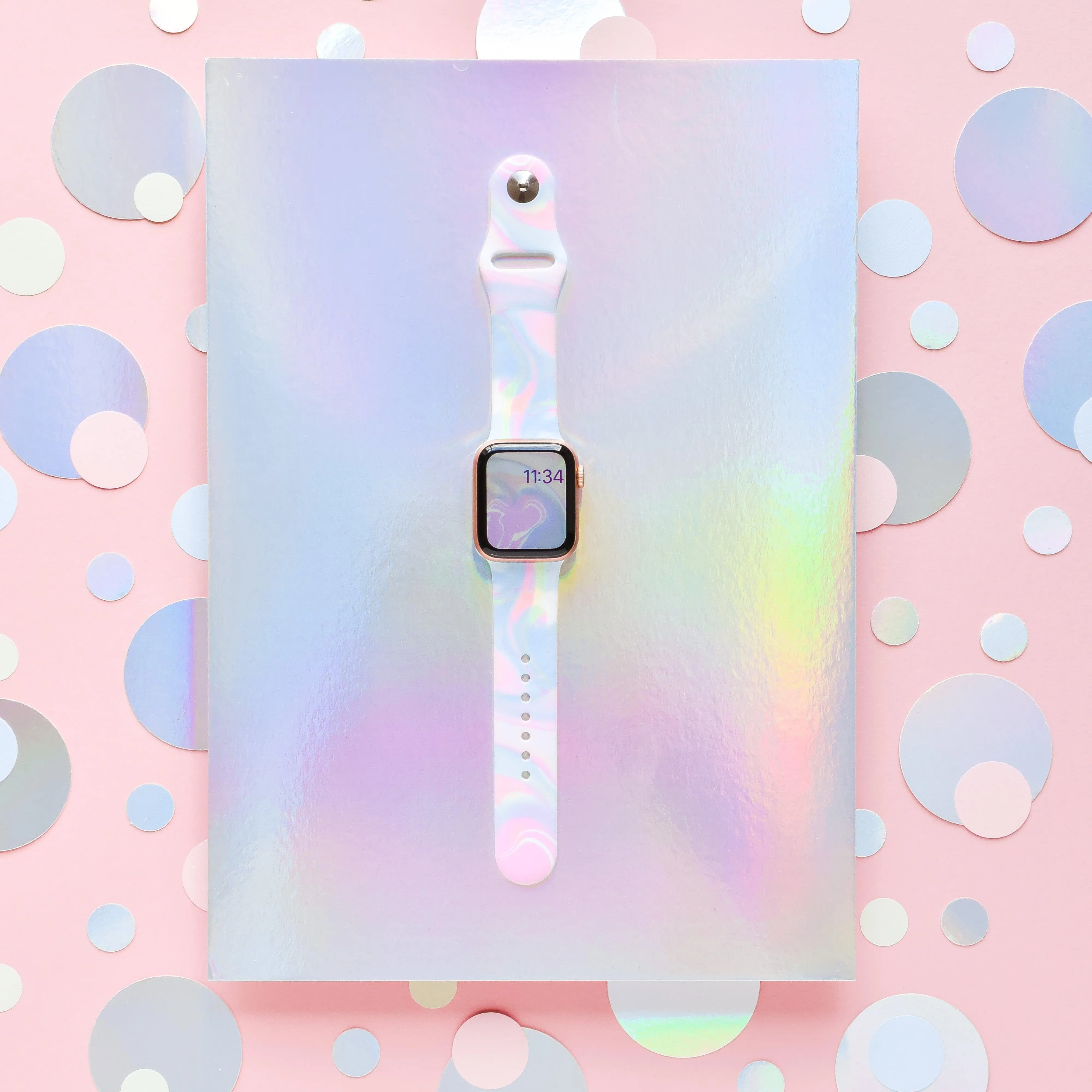 Holo Bubble Apple Watch Strap