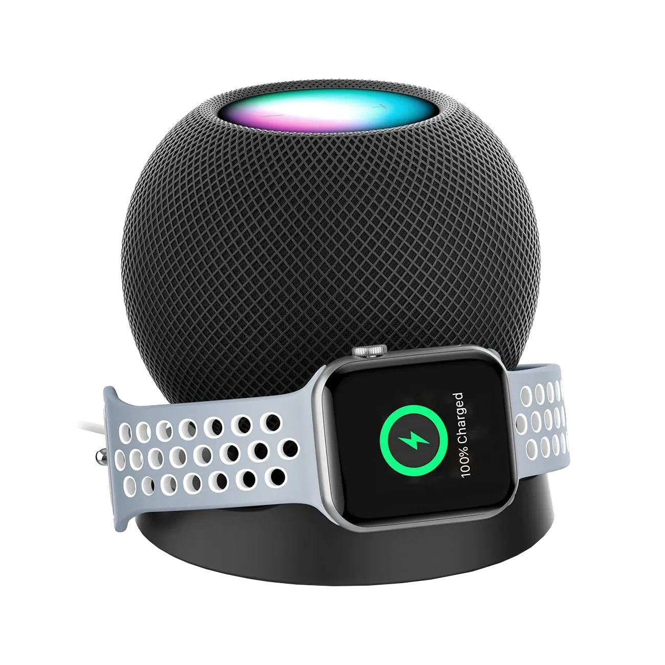 HomePod mini Stand with Apple Watch Charger Holder