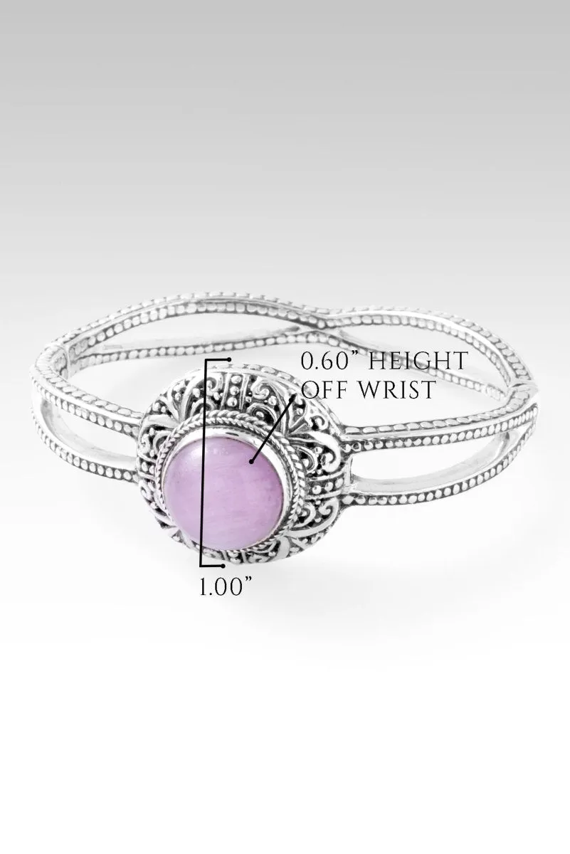 Hope in Him Bangle™ in Kunzite