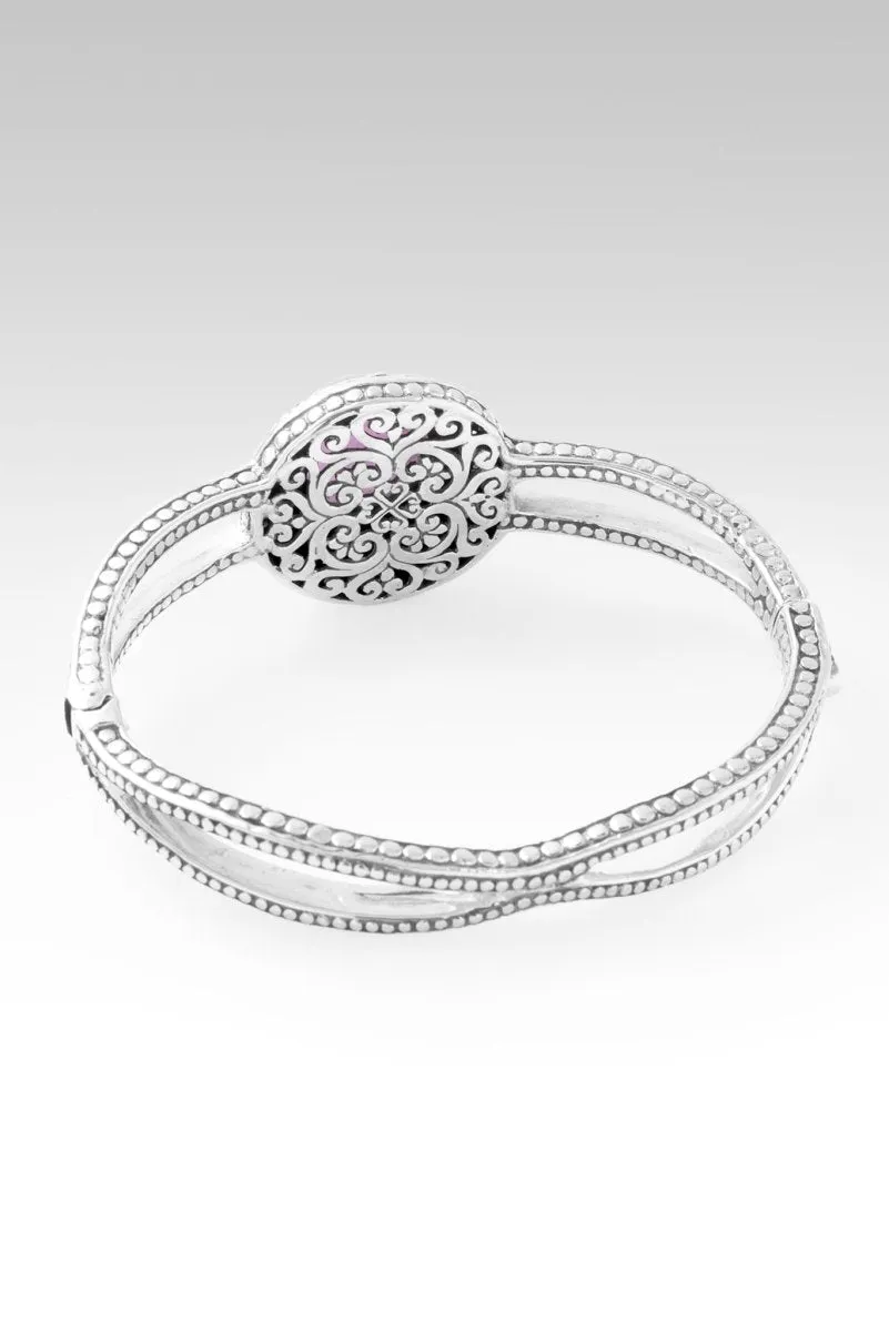 Hope in Him Bangle™ in Kunzite