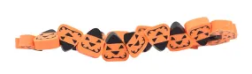 Jack-O-Lantern Stacker Stretch Bracelet