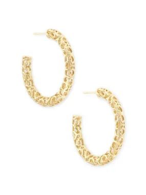 Kendra Scott Maggie Small Hoop Earrings