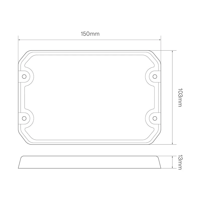 LED Directional Amber Warning Lamps Heavy Duty