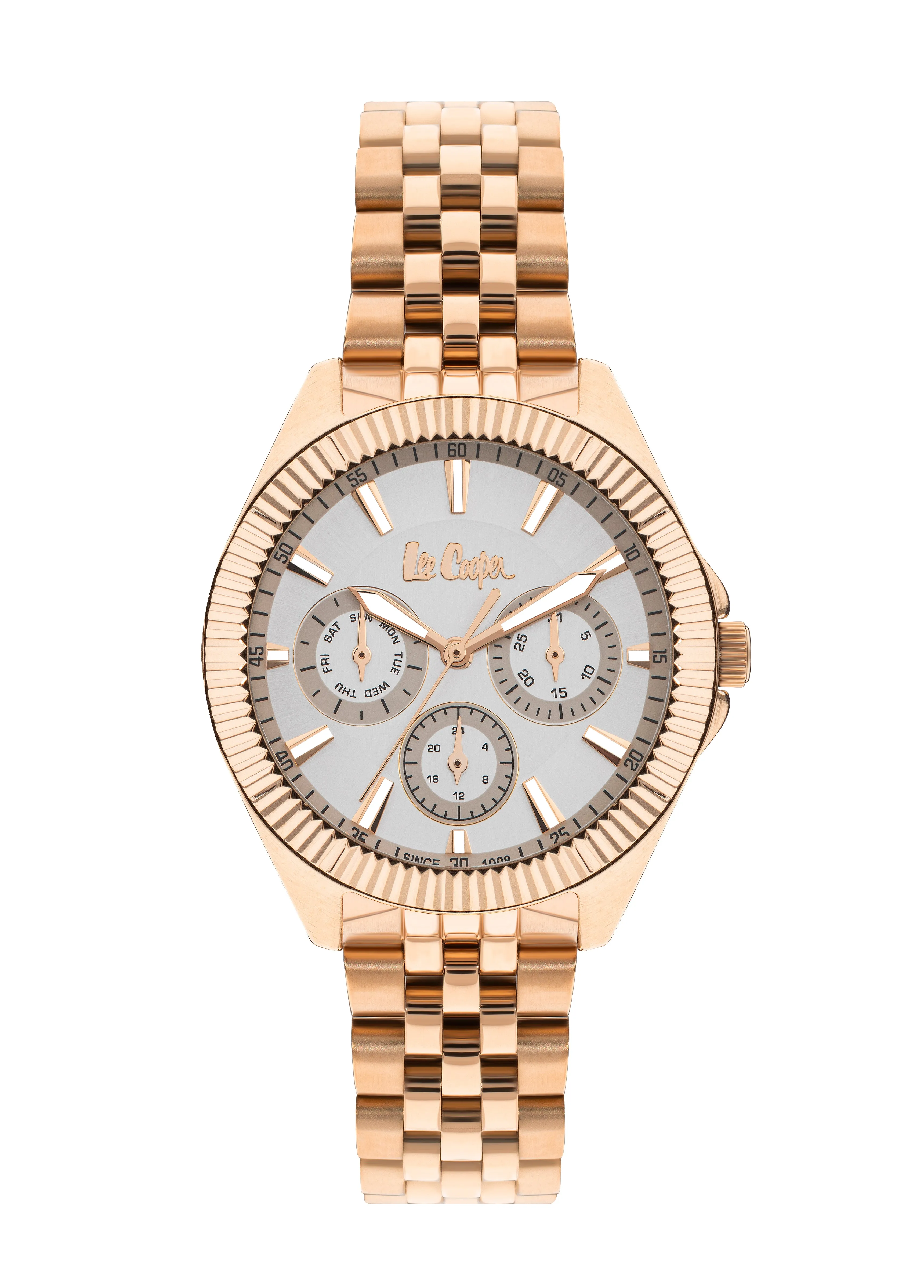Lee Cooper LC07837.430 Ladies Super Metal Rose Gold Watch