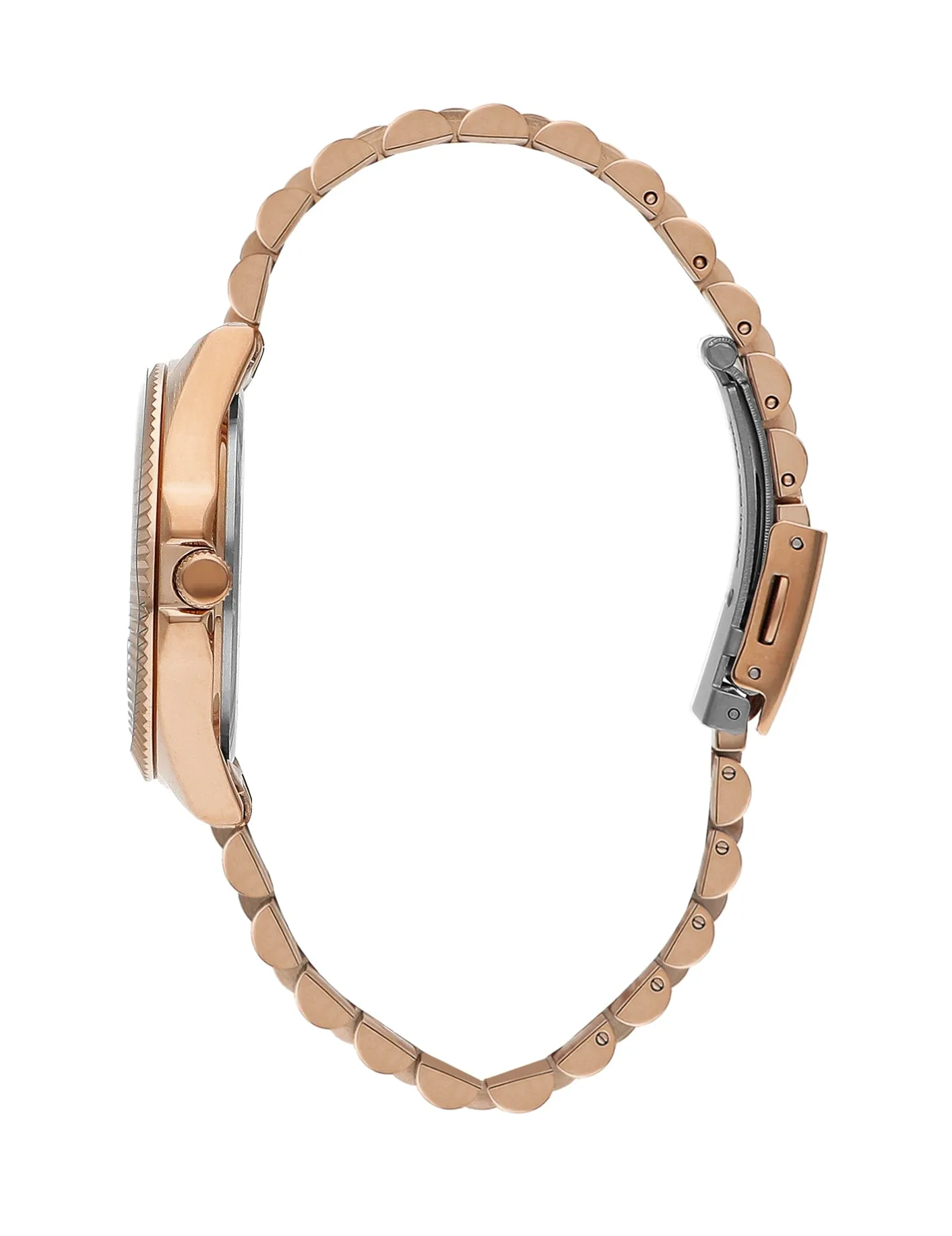 Lee Cooper LC07837.430 Ladies Super Metal Rose Gold Watch