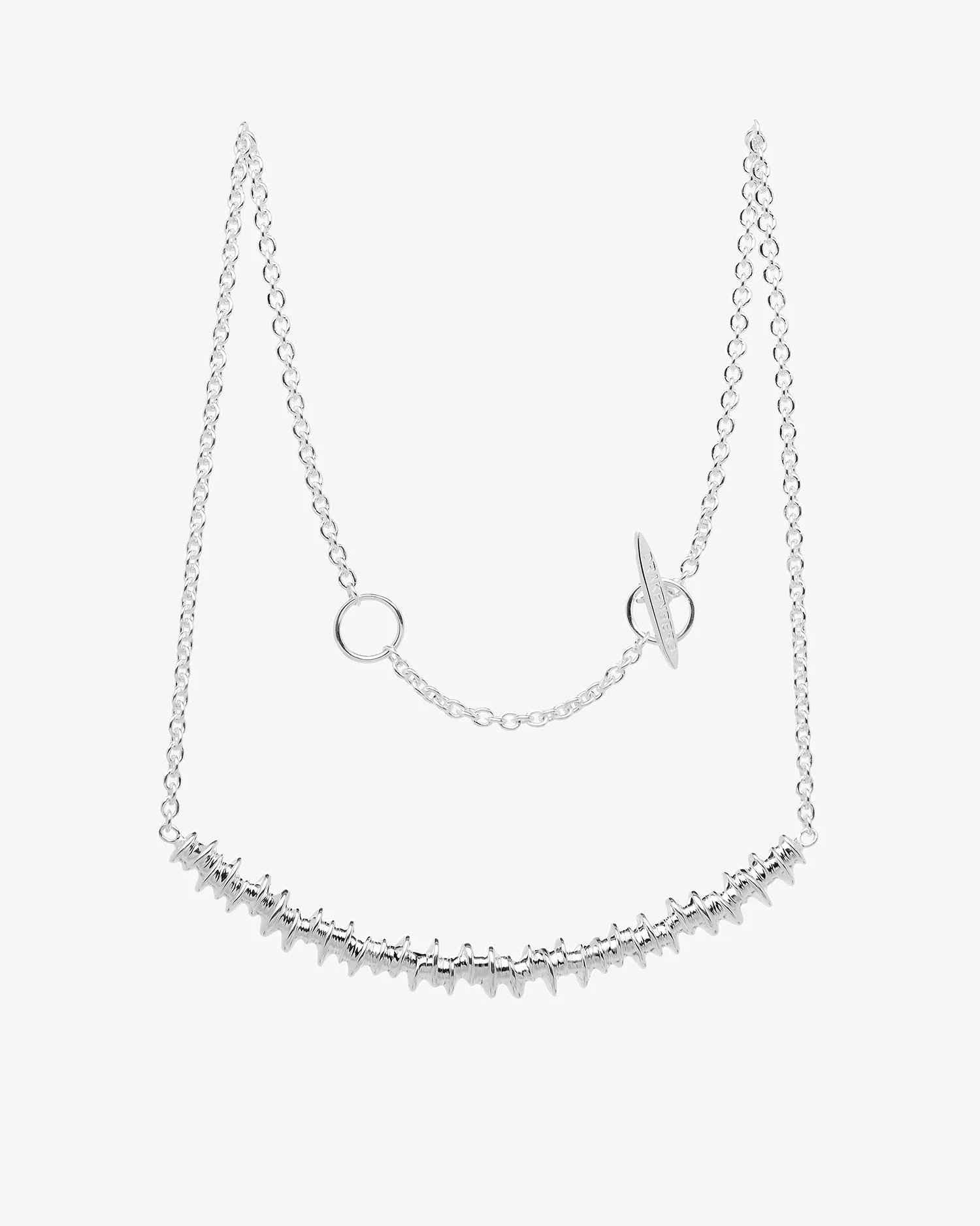Les Roches grande necklace silver