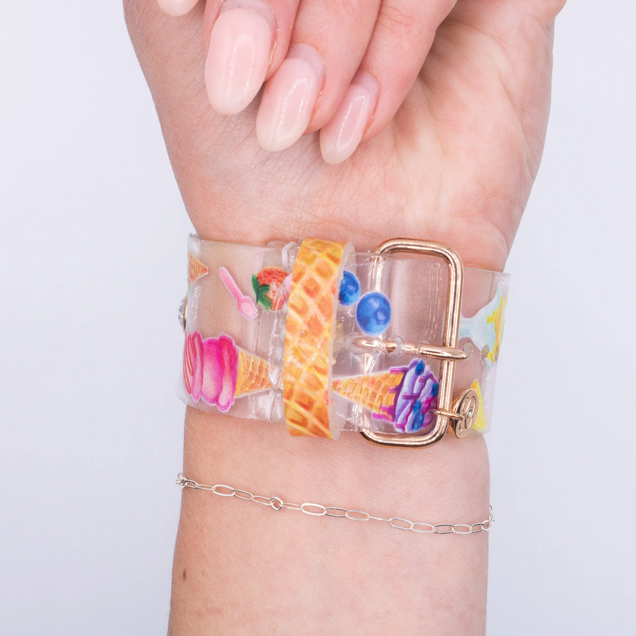 Limited Edition - Gelato di Spark*l Waterproof Sivella Watchband