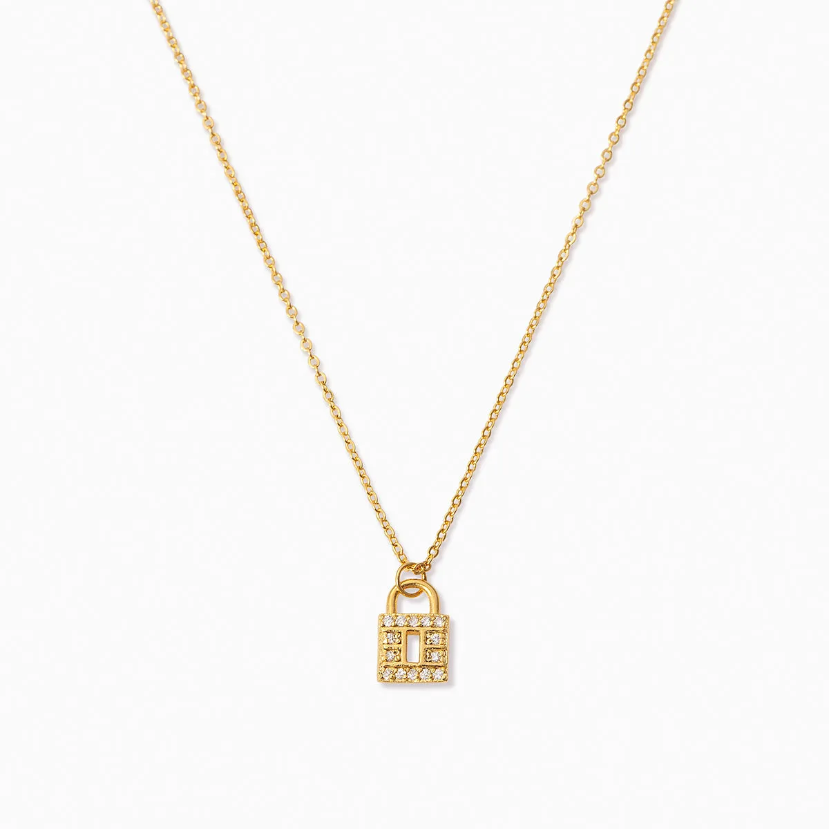 Locked Up Vermeil Necklace