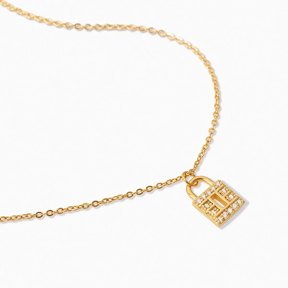 Locked Up Vermeil Necklace