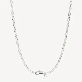 Love Lock Chain Necklace