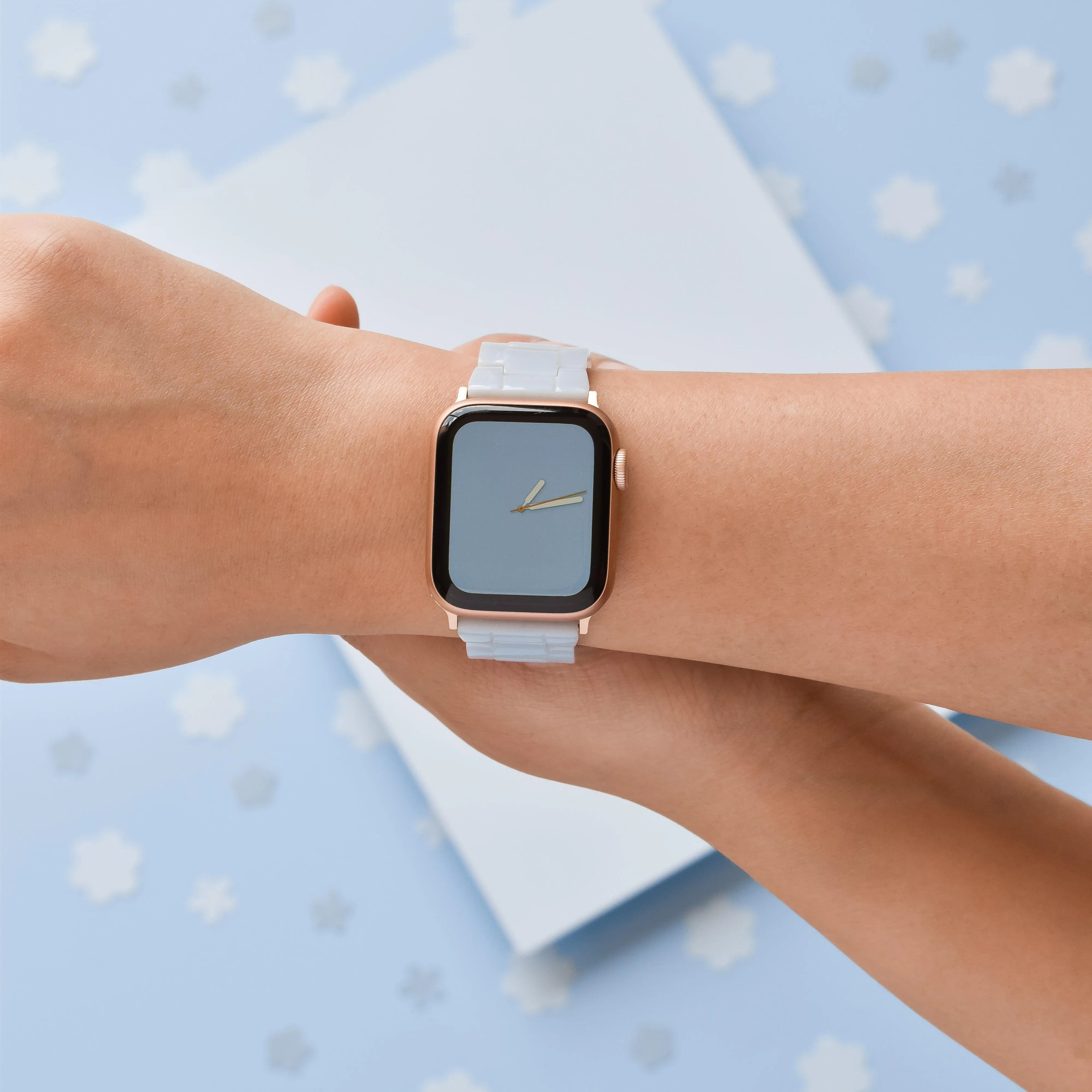 Luxe Pastel Blue Apple Watch Strap