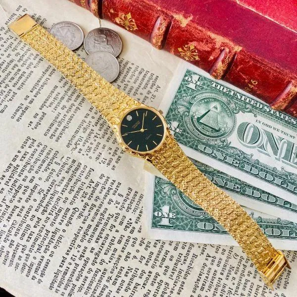 Luxury watches Precision by Gruen diamond quartz