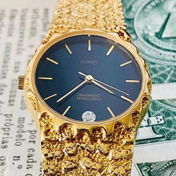 Luxury watches Precision by Gruen diamond quartz