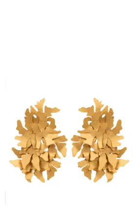 Matte Gold Nori Earrings