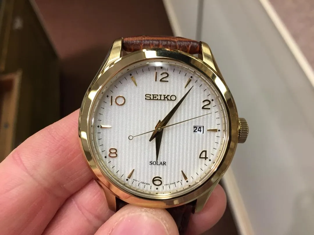 Men's Seiko Solar Powered Watch