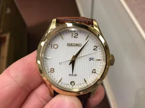 Men's Seiko Solar Powered Watch