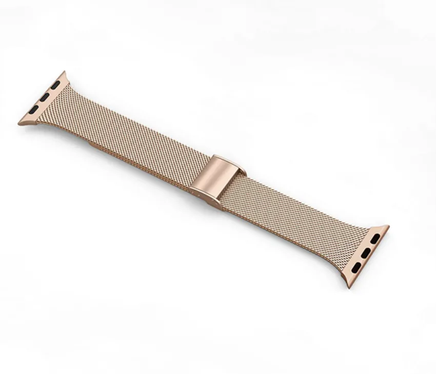 Milanese Apple Watch Strap - Rose Gold