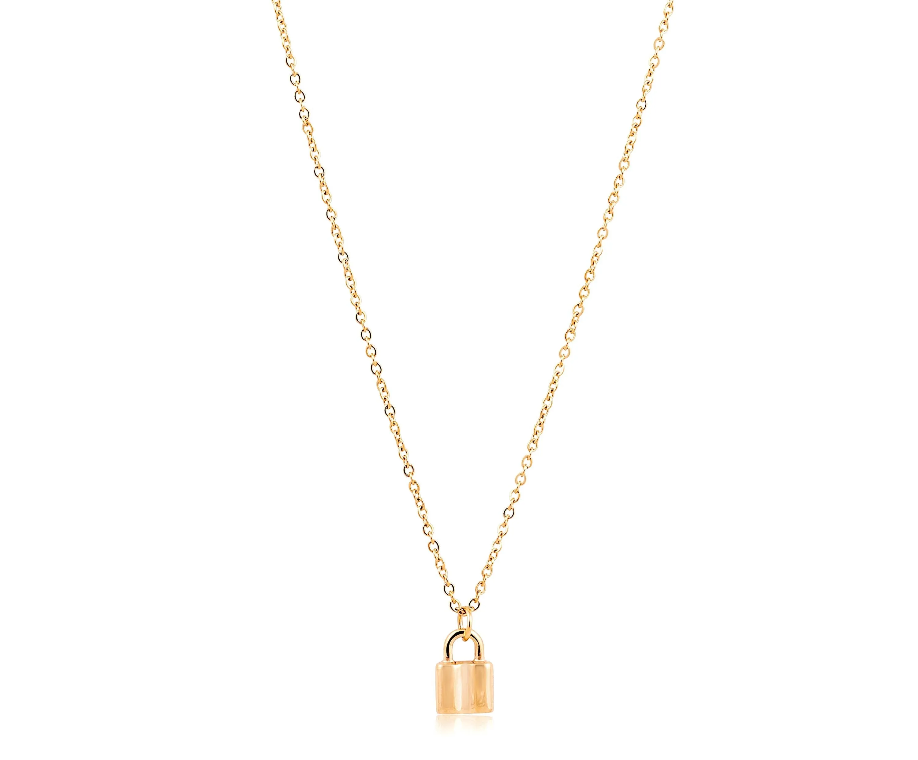 Mini Lock Necklace