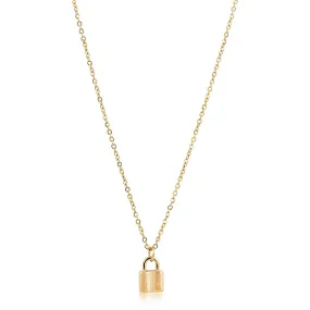 Mini Lock Necklace