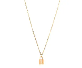 Mini Lock Necklace