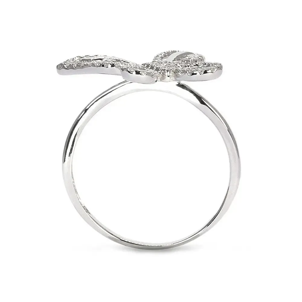 Monarch Ring with Natural Diamonds