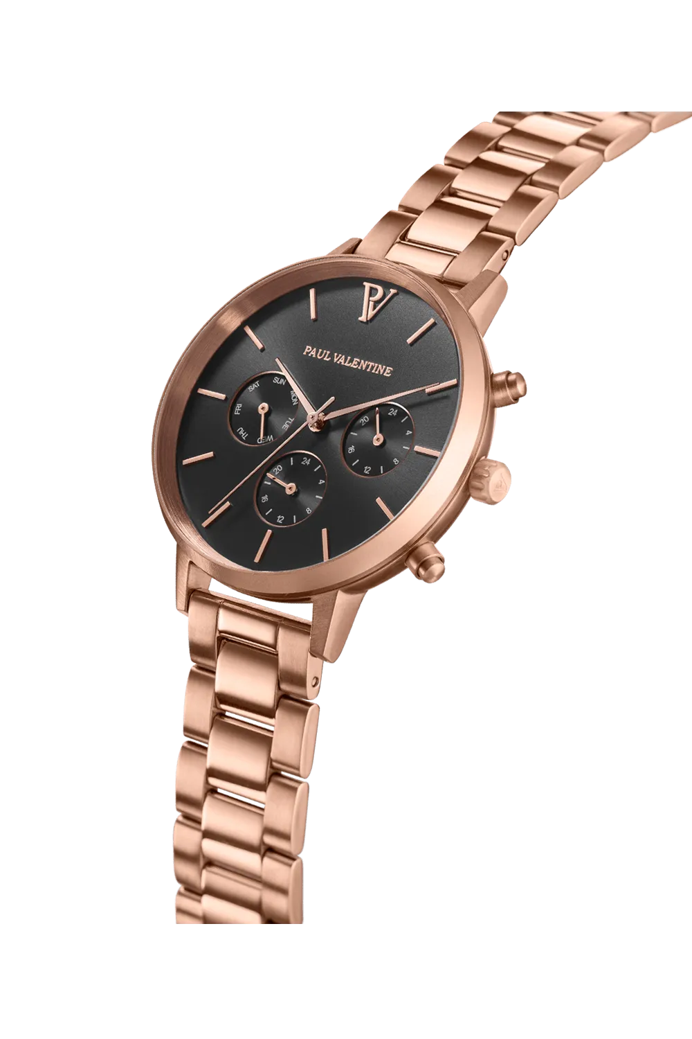 Multifunctional Rose Gold Black Link