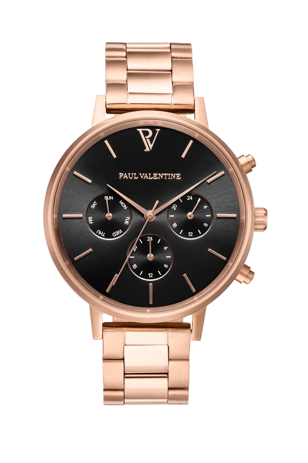 Multifunctional Rose Gold Black Link