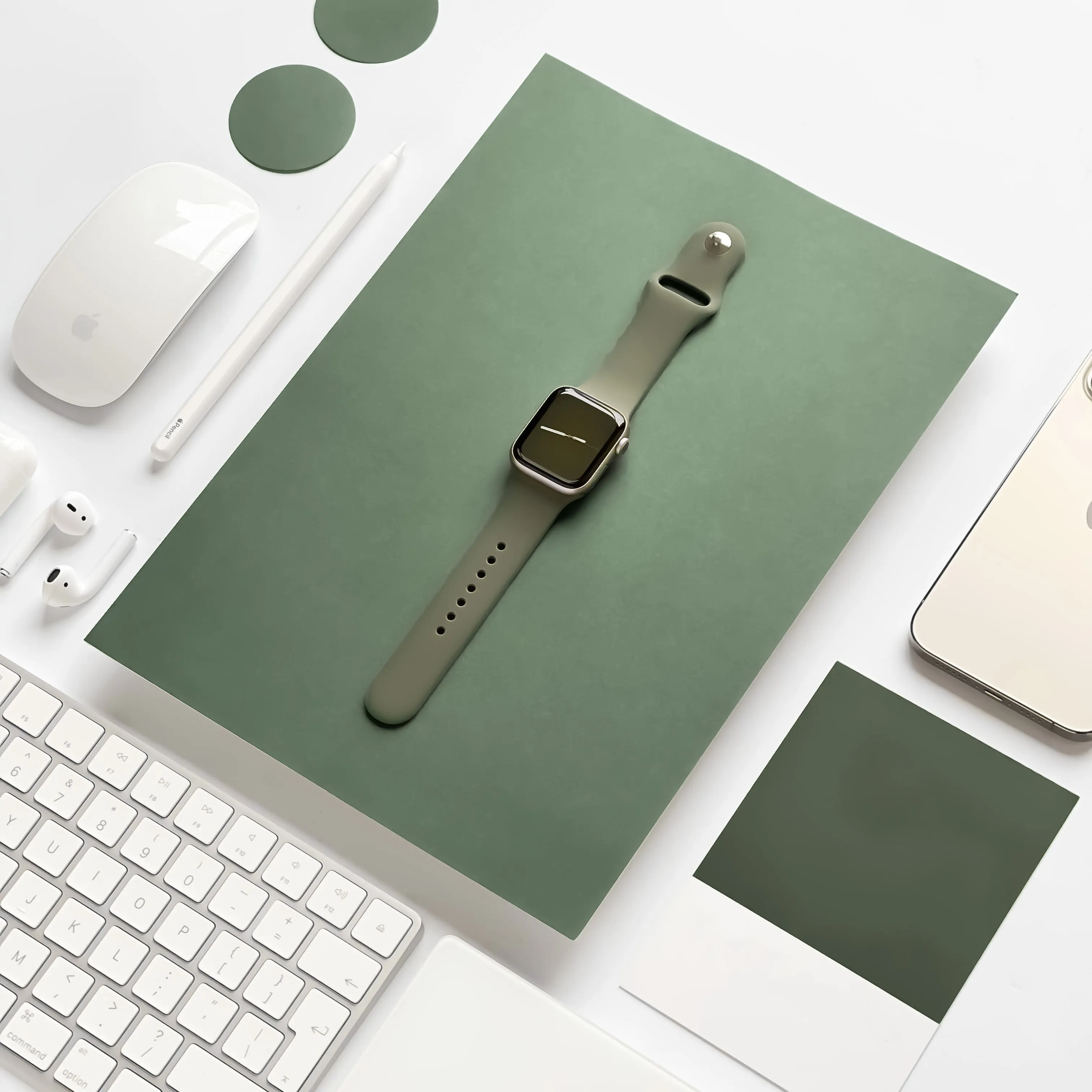 NAKD Apple Watch Strap - Vintage Khaki