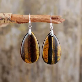 Ngurrbul Tiger's Eye Drop Earrings