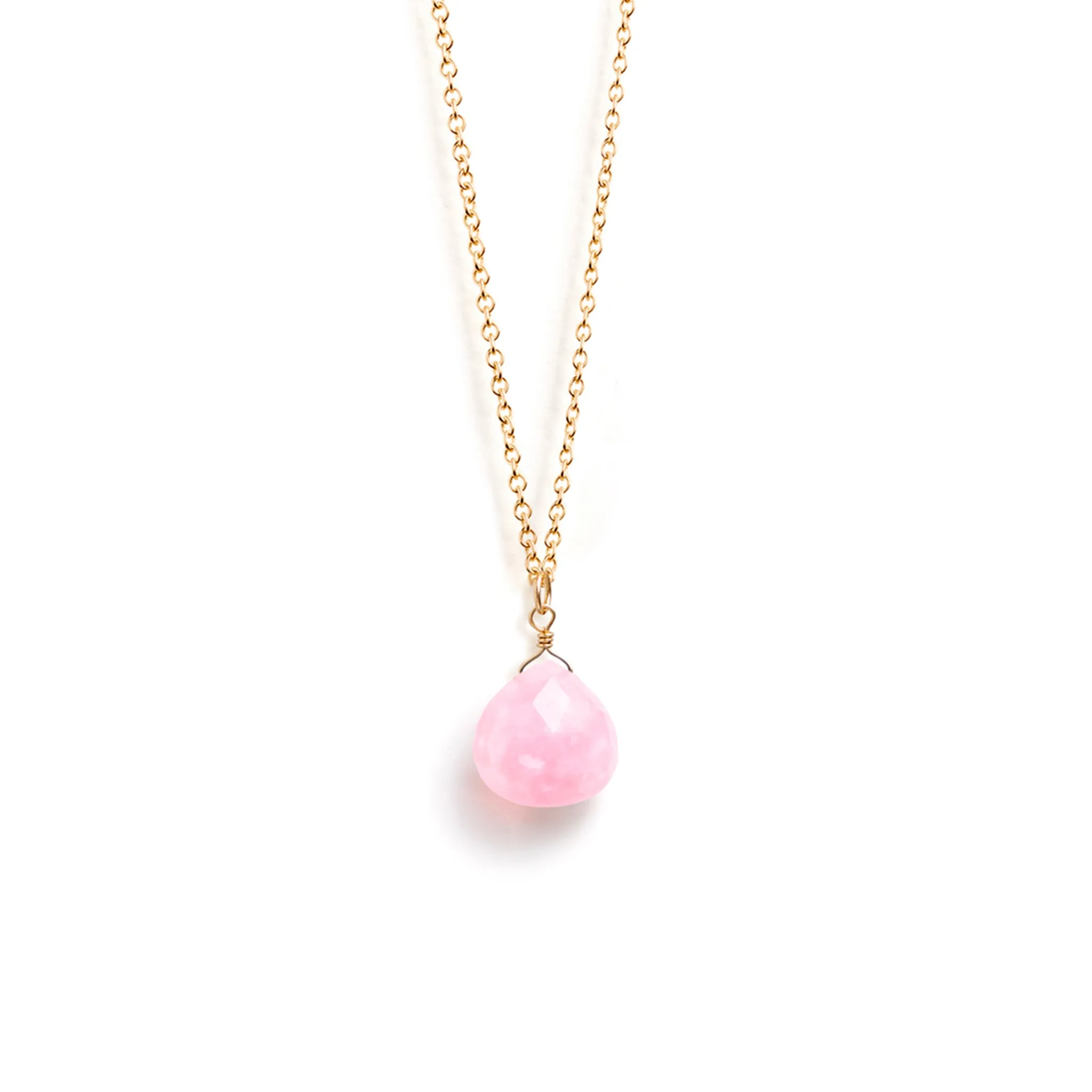 October Opal Birthstone Necklace