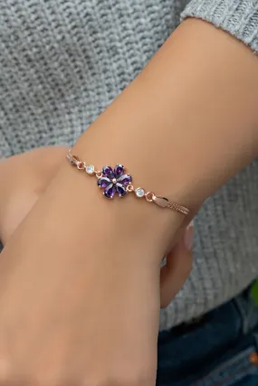 Orchid Amethyst Bracelet