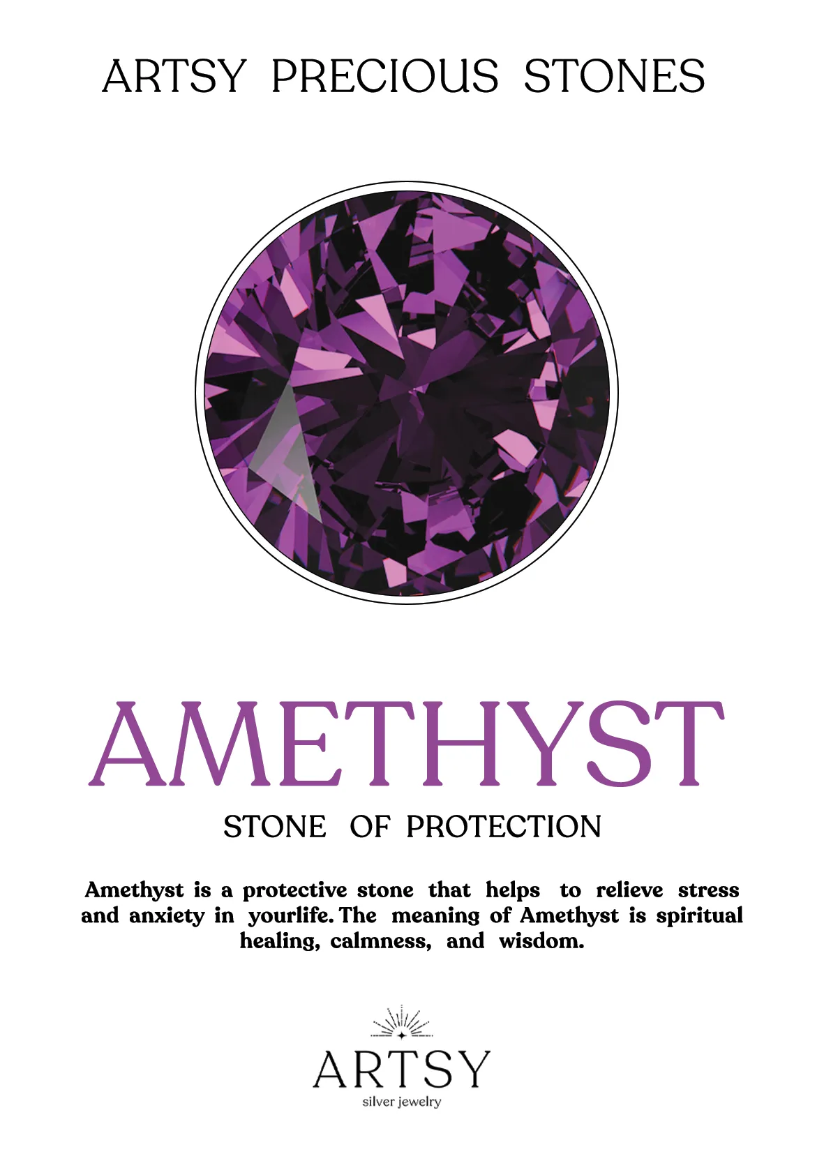 Orchid Amethyst Bracelet