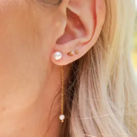 Pearl Drop Hypoallergenic Earring Backs