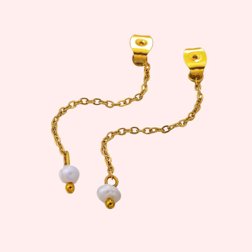 Pearl Drop Hypoallergenic Earring Backs