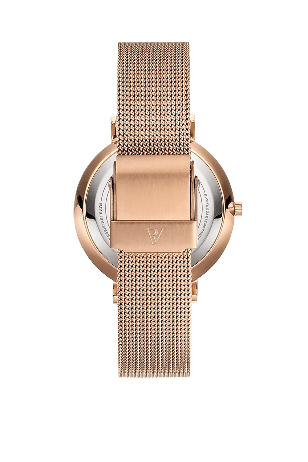 Pearl Rose Gold Mesh