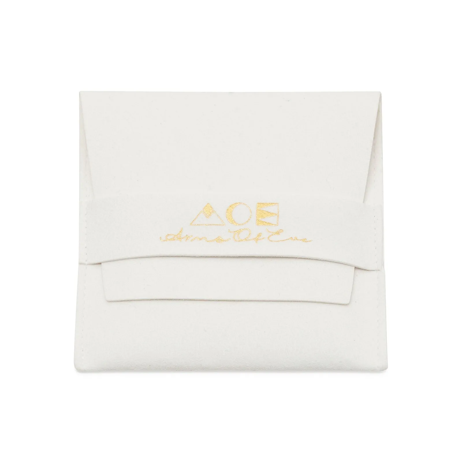 Peggy Gold and Enamel Necklace - Vanilla