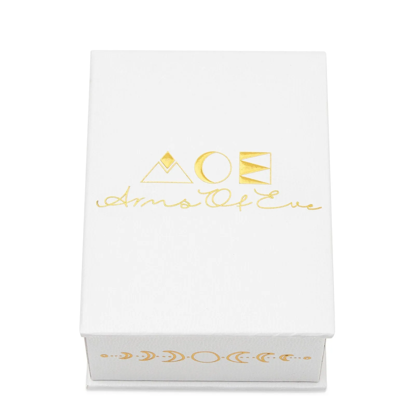 Peggy Gold and Enamel Necklace - Vanilla