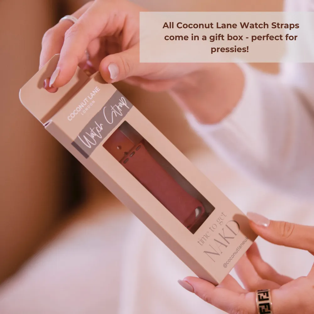 Pink Cow Apple Watch Strap