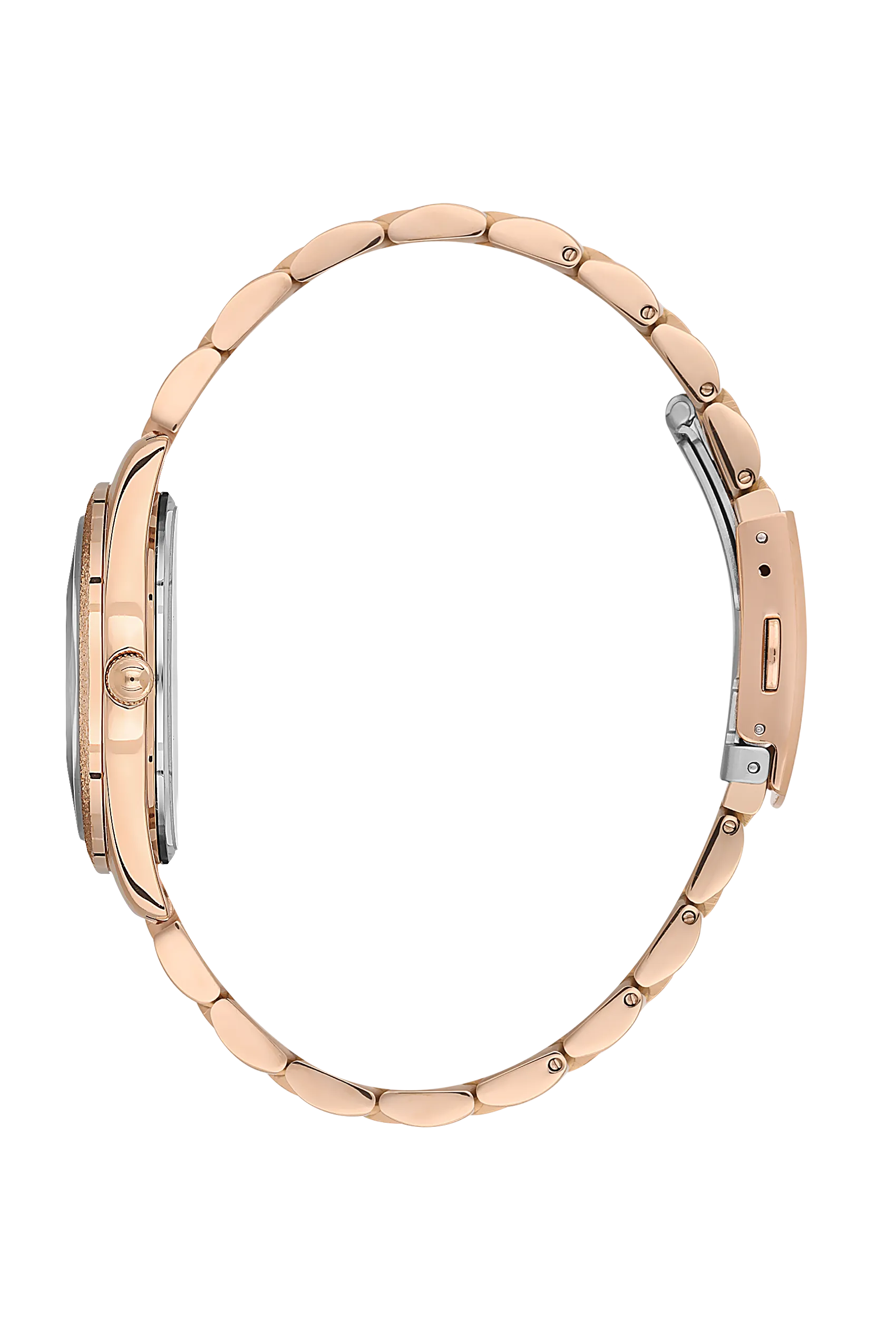 Polo - BP3564C.420 Ladies 3 Hands White Dial Ceramic Sapphire Coated Glass Diamond