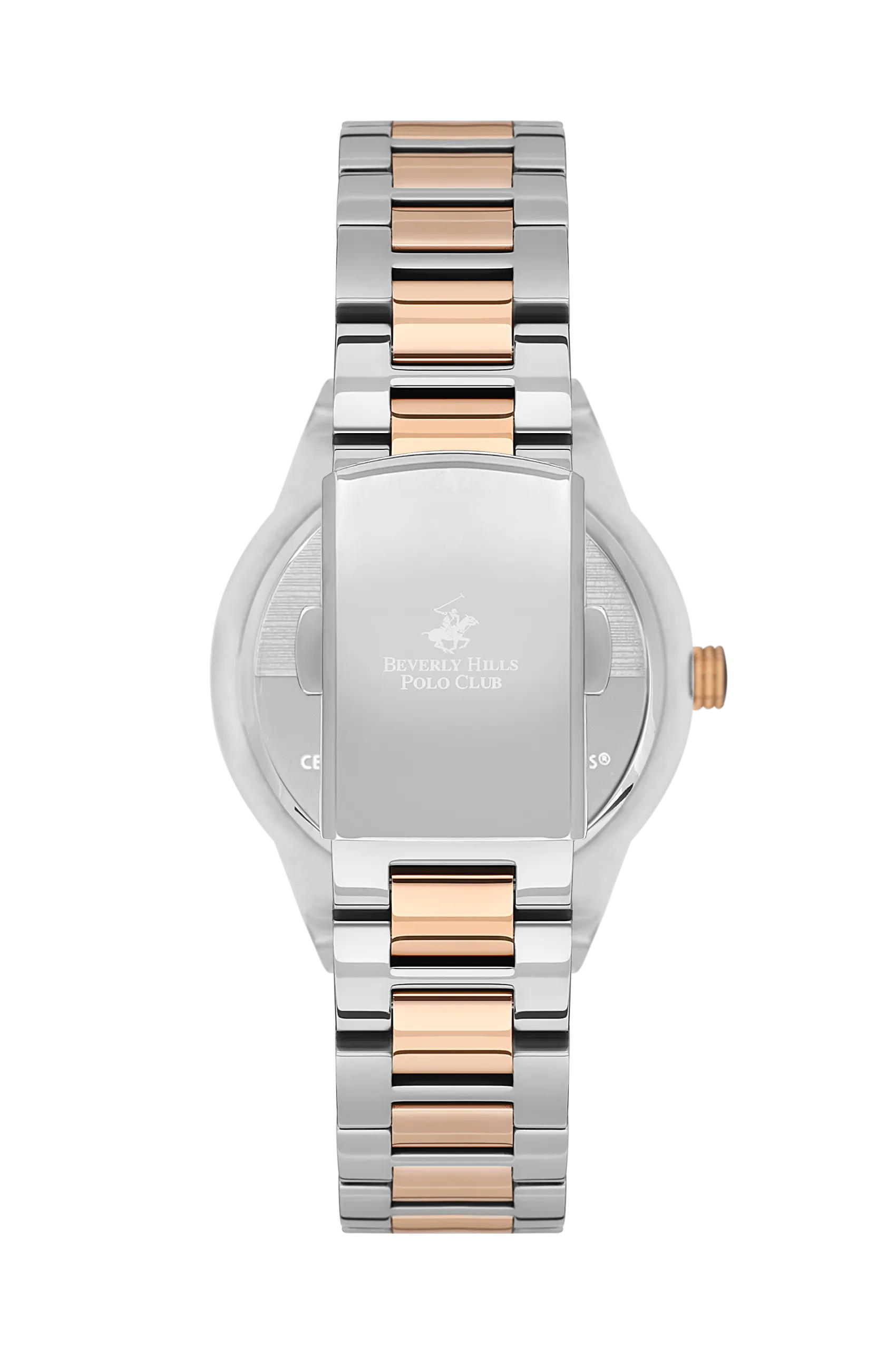Polo - BP3584X.540 Ladies 3 Hands Grey Dial Ceramic Sapphire Coated Glass Diamond