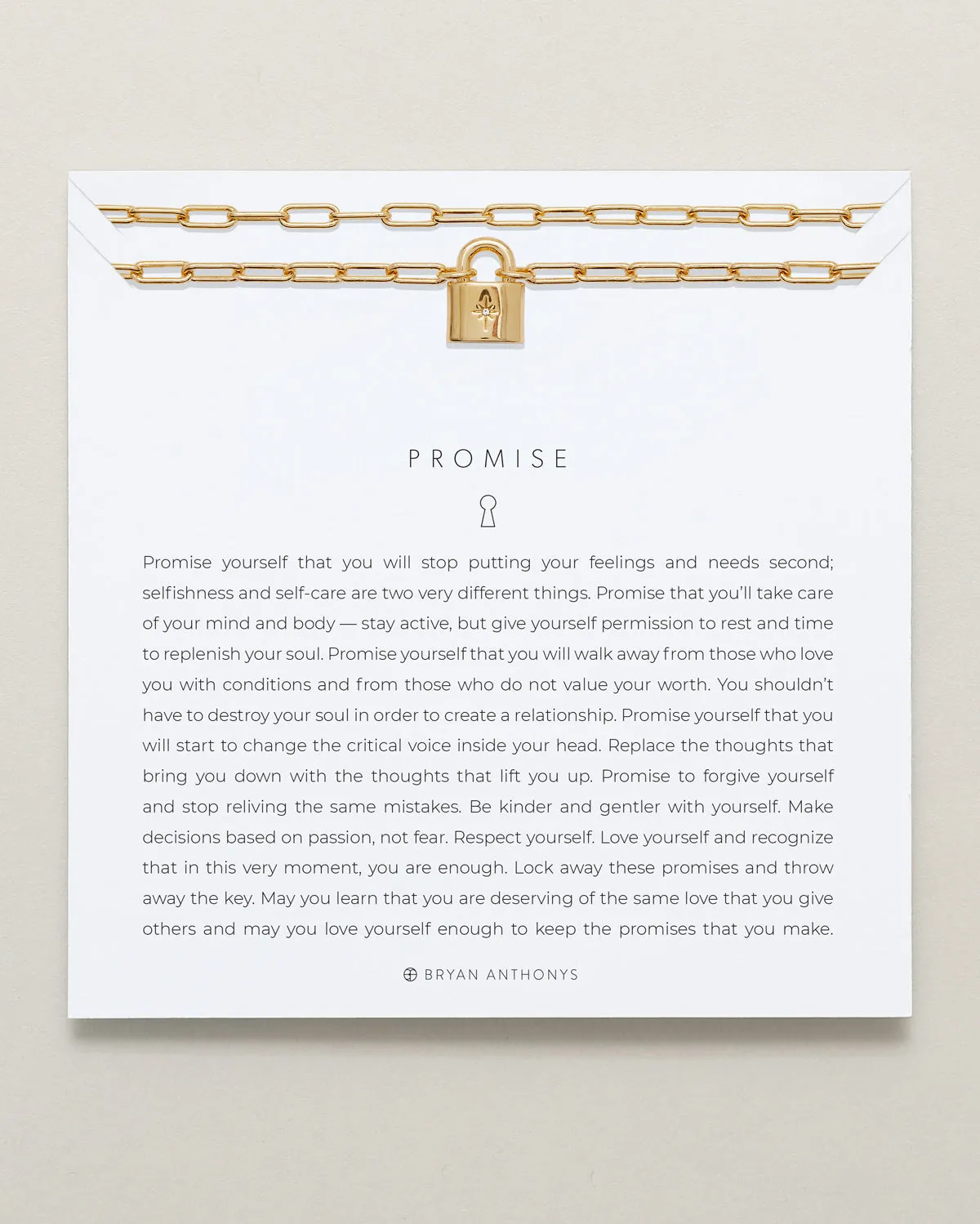 Promise Statement Necklace
