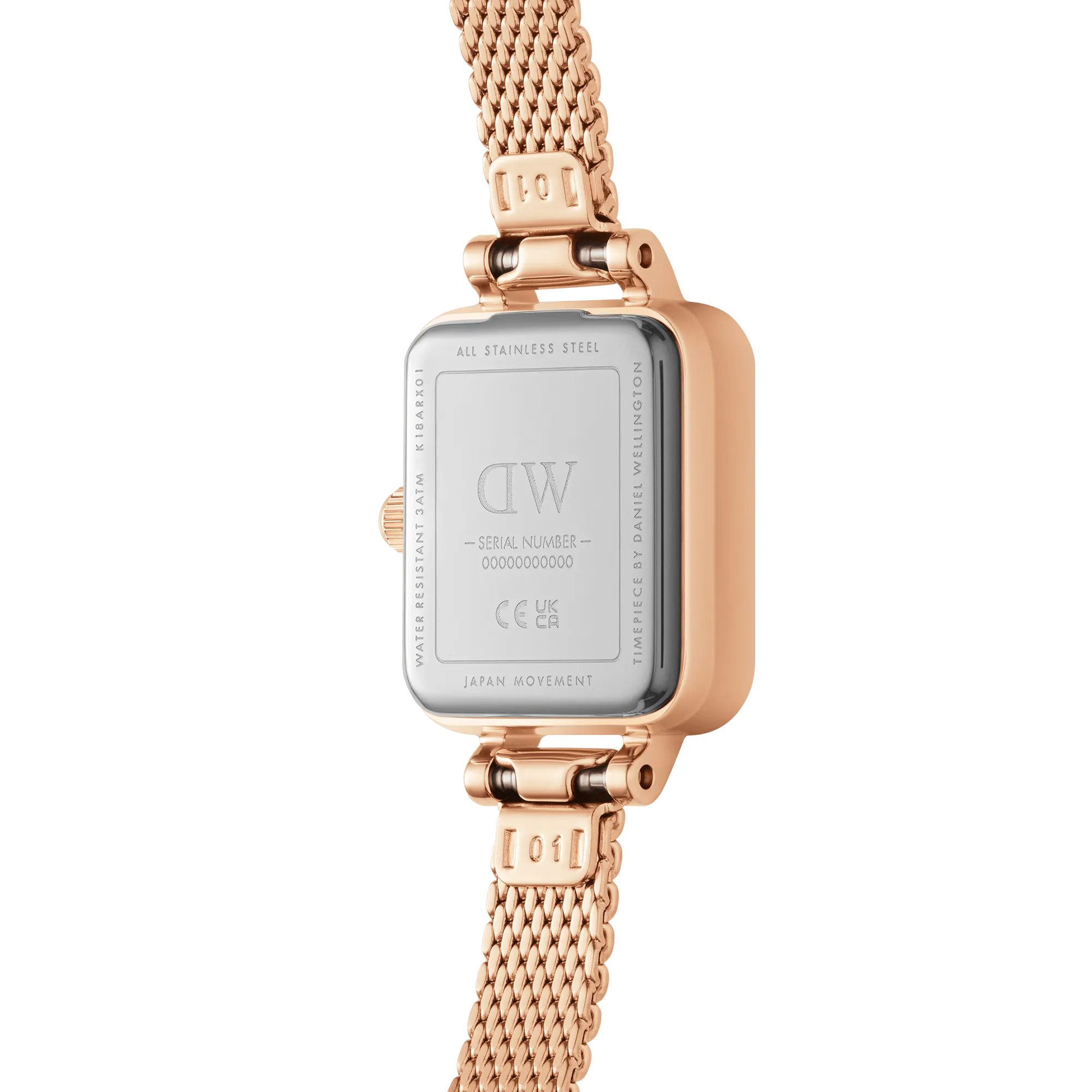 Quadro Mini Lumine Bezel Rose Gold