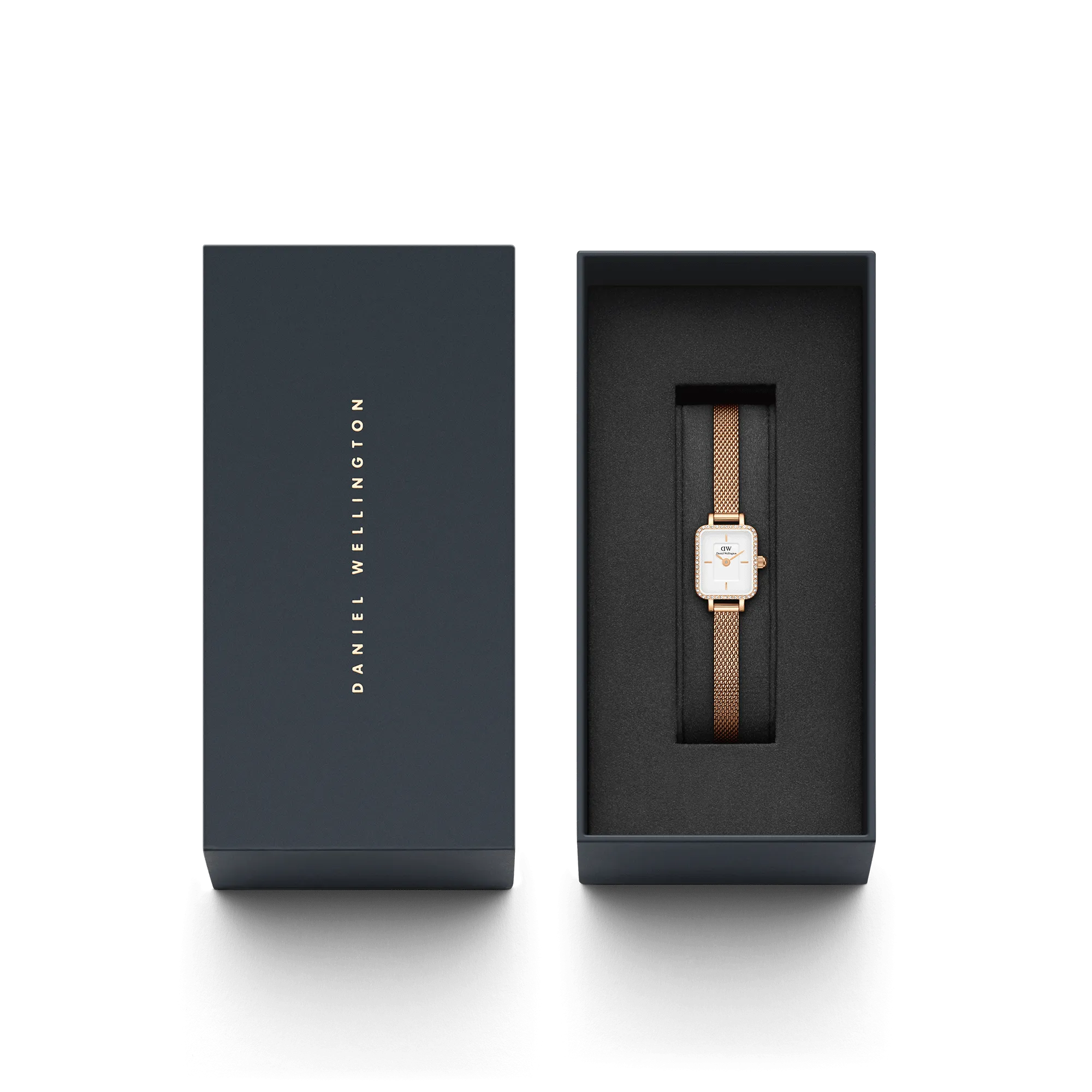 Quadro Mini Lumine Bezel Rose Gold