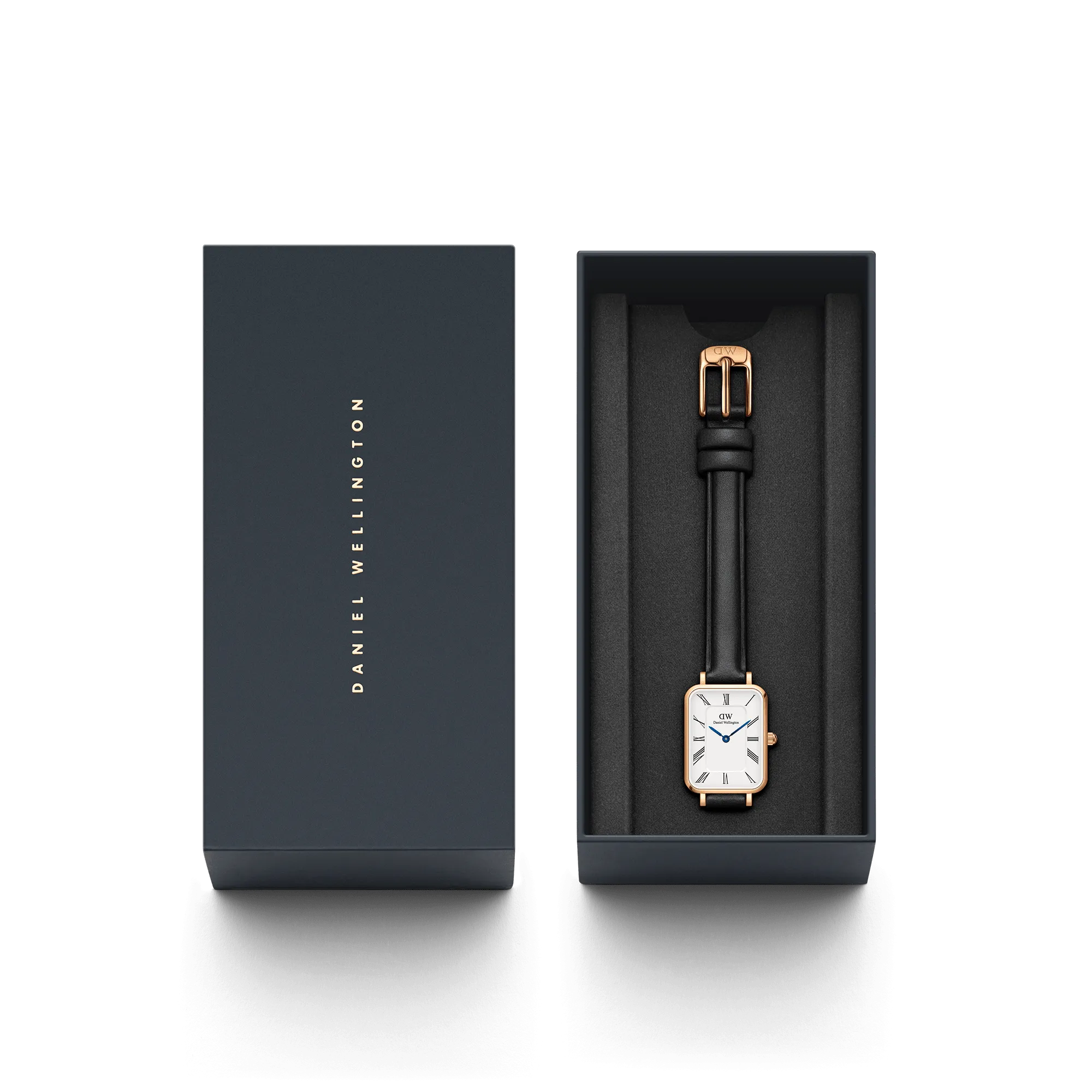 Quadro Roman Numerals Sheffield Rose Gold